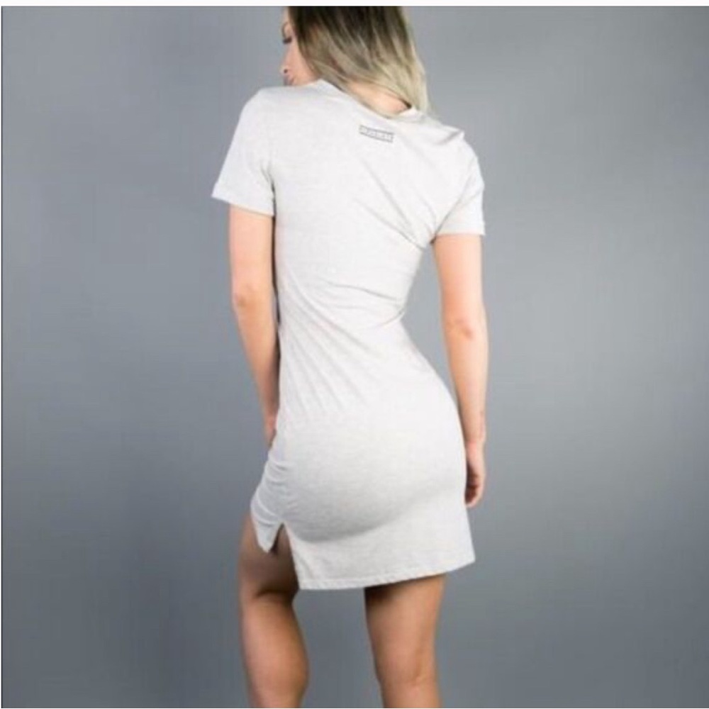 Alphalete T Shirt Dress Cute Size S Dusty Pink